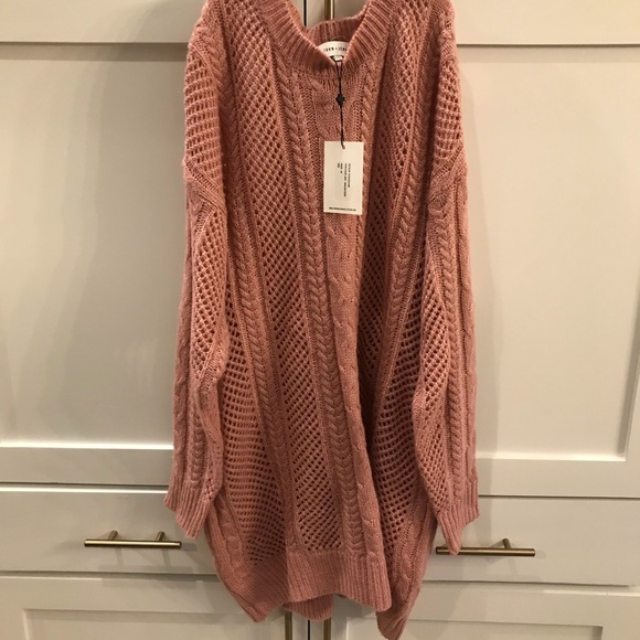 John + Jenn Lux Sweater in Pearly Cable - FINAL SALE